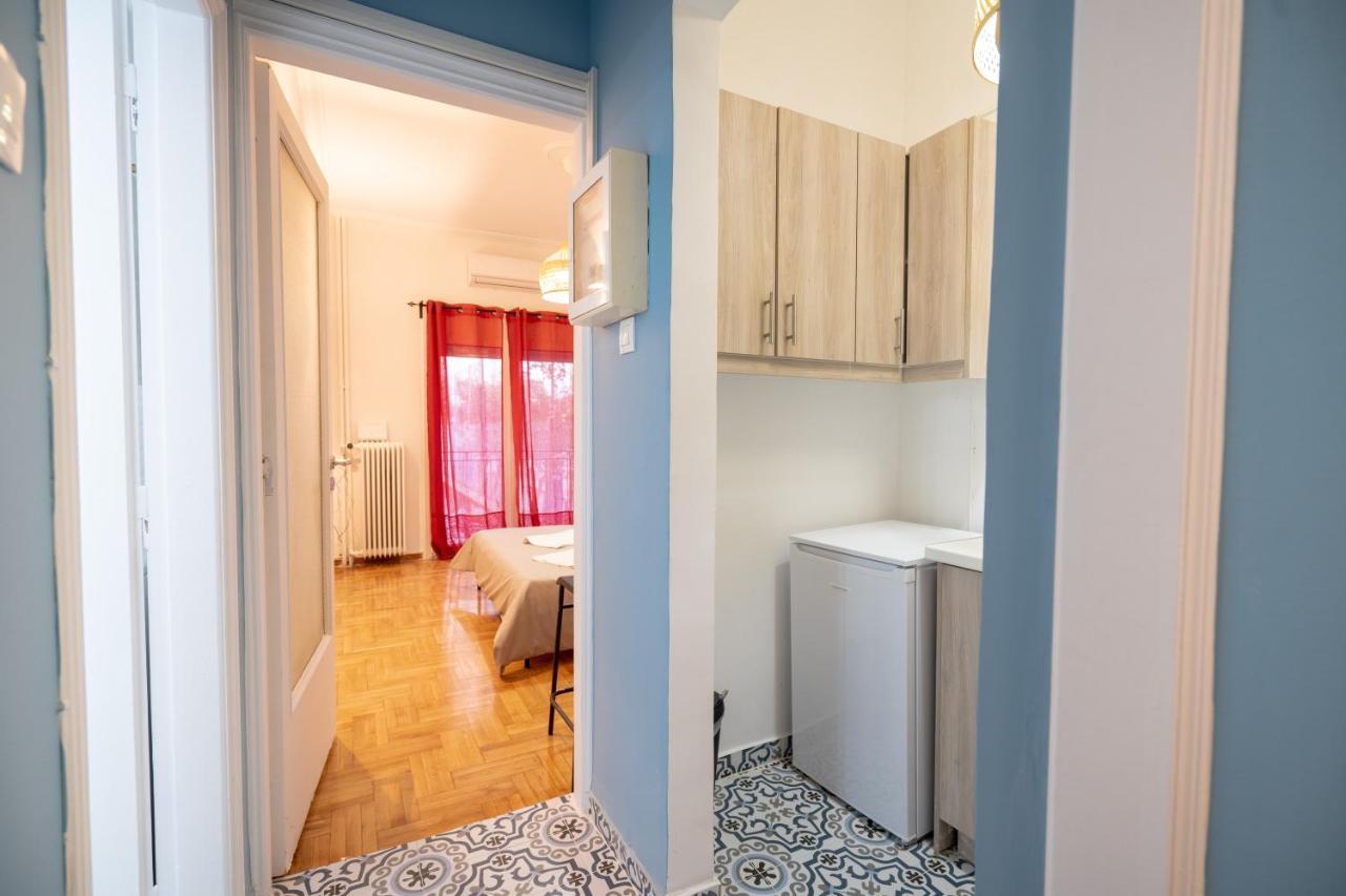 Panormou Metro Station 1 Bedroom 2 Persons Flat Atenas Exterior foto